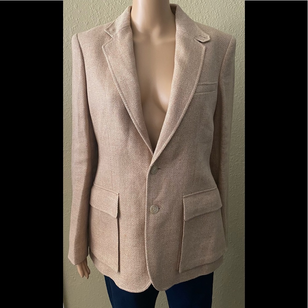 NWT Ralph Lauren Blue Label Linen Blazer